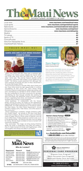 Cover of The Maui News - Weekender