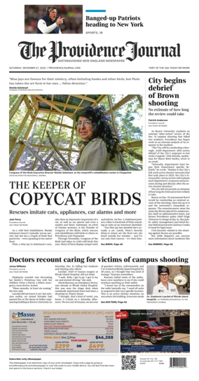 Cover of The Providence Journal