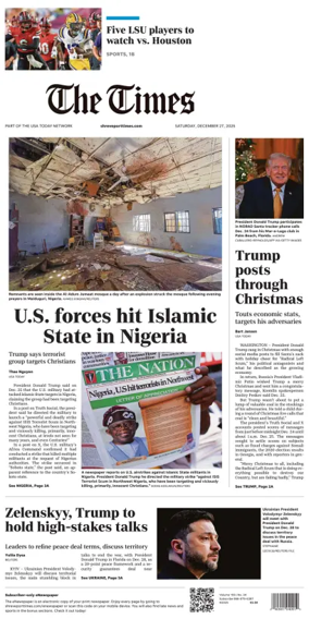 Cover of The Times (Shreveport)