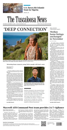 Cover of The Tuscaloosa News