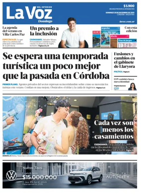 Cover of La Voz del Interior