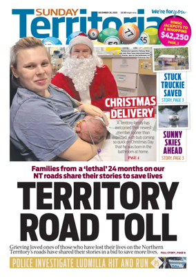 Cover of Sunday Territorian