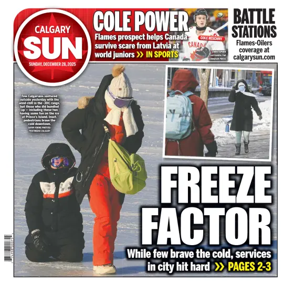 Cover of Calgary Sun