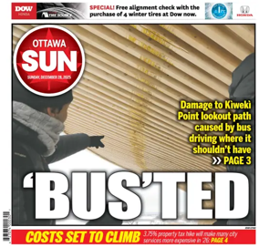 Cover of Ottawa Sun