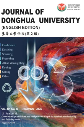 Cover of Journal of Donghua University (English)