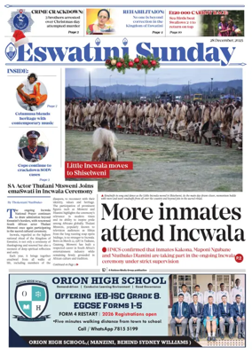 Cover of Eswatini Sunday