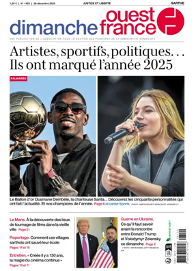 Cover of Dimanche Ouest France (Sarthe)