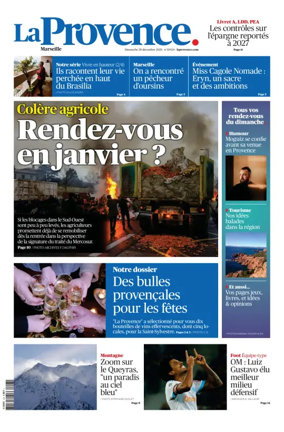 Cover of La Provence Marseille