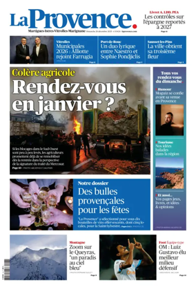 Cover of La Provence Martigues-Istres-Vitrolles-Marignane