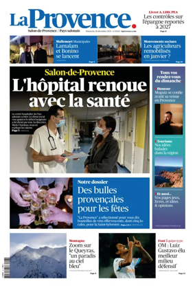 Cover of La Provence Salon-de-Provence / Pays salonais