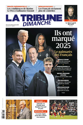 Cover of La Tribune Dimanche (France)