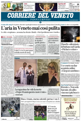 Cover of Corriere del Veneto (Padova e Rovigo)