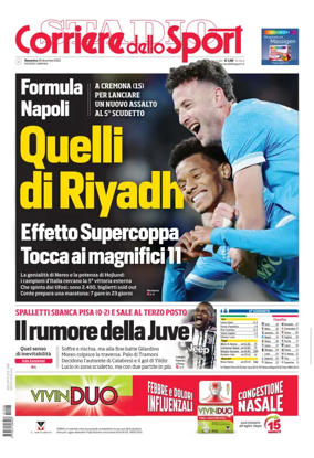 Cover of Corriere dello Sport (Campania)