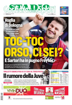 Cover of Corriere dello Sport Stadio (Bologna)