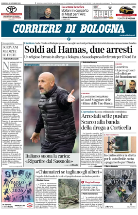 Cover of Corriere di Bologna
