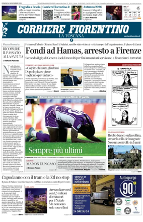 Cover of Corriere Fiorentino
