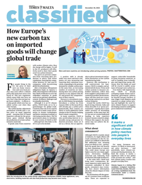 Cover of The Sunday Times of Malta - Classified