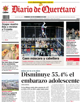 Cover of Diario de Queretaro