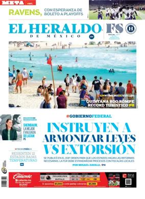 Cover of El Heraldo de Mexico
