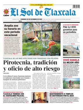 Cover of El Sol de Tlaxcala