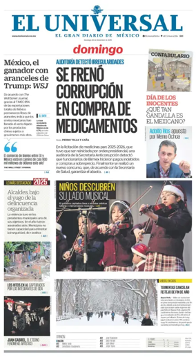 Cover of El Universal