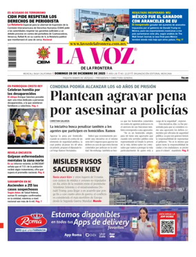 Cover of La Voz de la Frontera