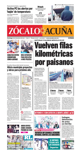 Cover of Zocalo Acuna