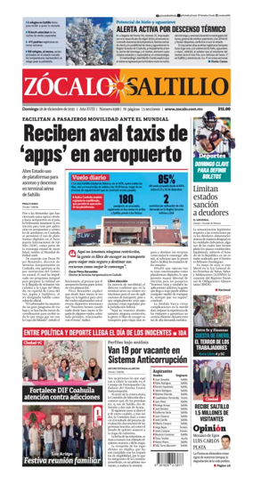 Cover of Zocalo Saltillo
