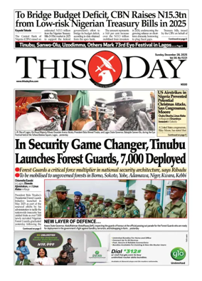 Cover of THISDAY