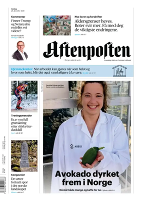 Cover of Aftenposten