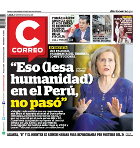 Cover of Diario Correo