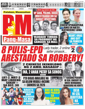Cover of PM Pang-Masa
