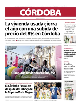 Cover of Diario Córdoba