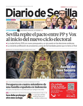 Cover of Diario de Sevilla