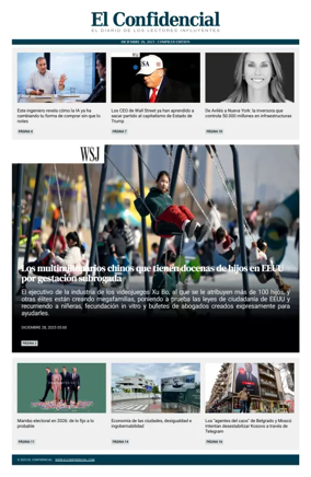 Cover of El Confidencial