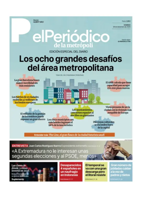 Cover of El Periódico de Catalunya (Castellano)