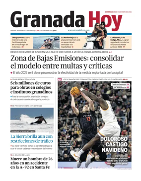 Cover of Granada Hoy