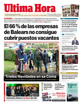 Cover of Ultima Hora