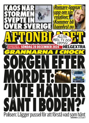 Cover of Aftonbladet