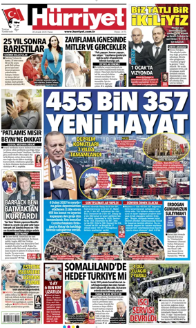 Cover of Hurriyet
