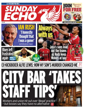 Cover of Liverpool Echo