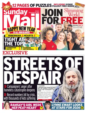 Cover of Sunday Mail (UK)