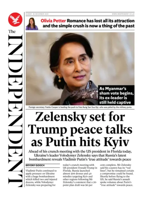 Cover of The Independent