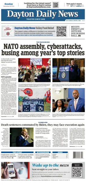 Cover of Dayton Daily News