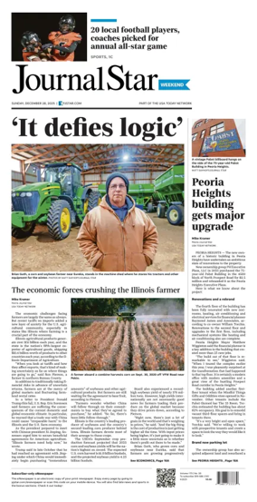 Cover of Journal Star (Peoria)