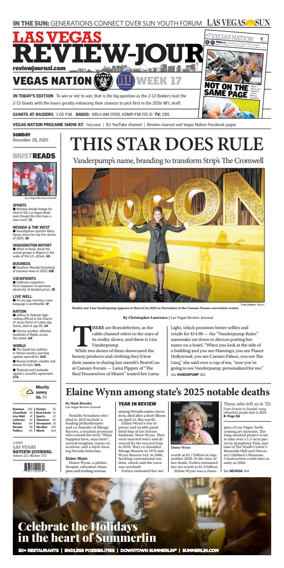 Cover of Las Vegas Review-Journal (Sunday)