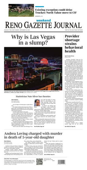 Cover of Reno Gazette Journal