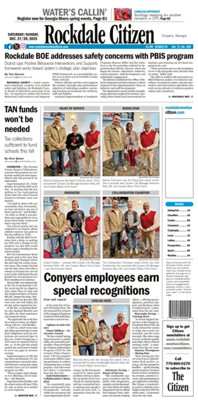 Cover of Rockdale Citiizen