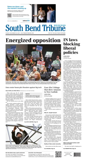 Cover of South Bend Tribune