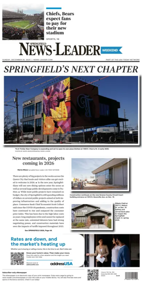 Cover of Springfield News-Leader